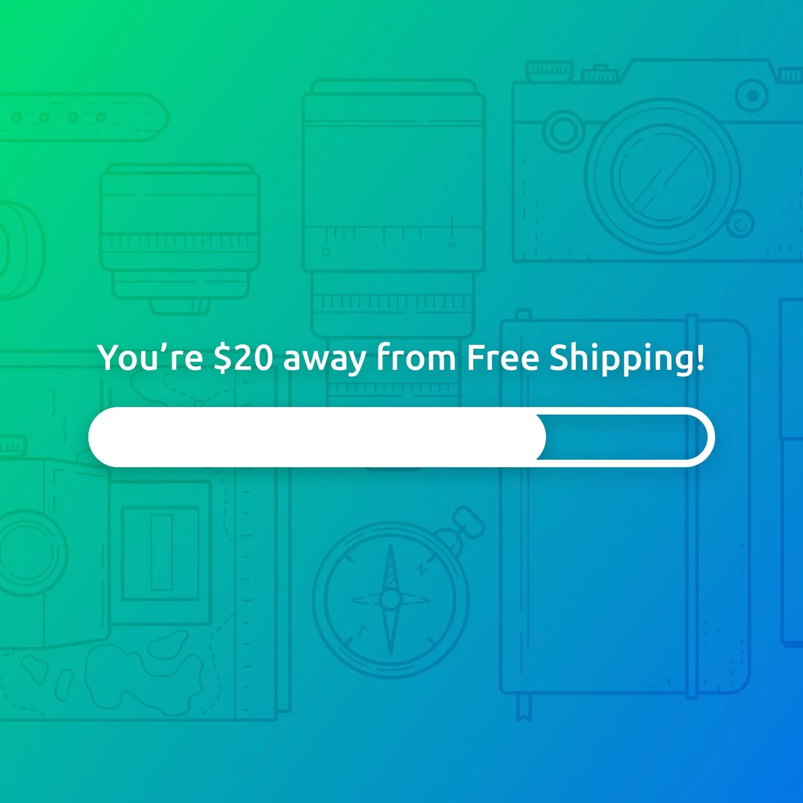 KS Cart Goal snippet preview