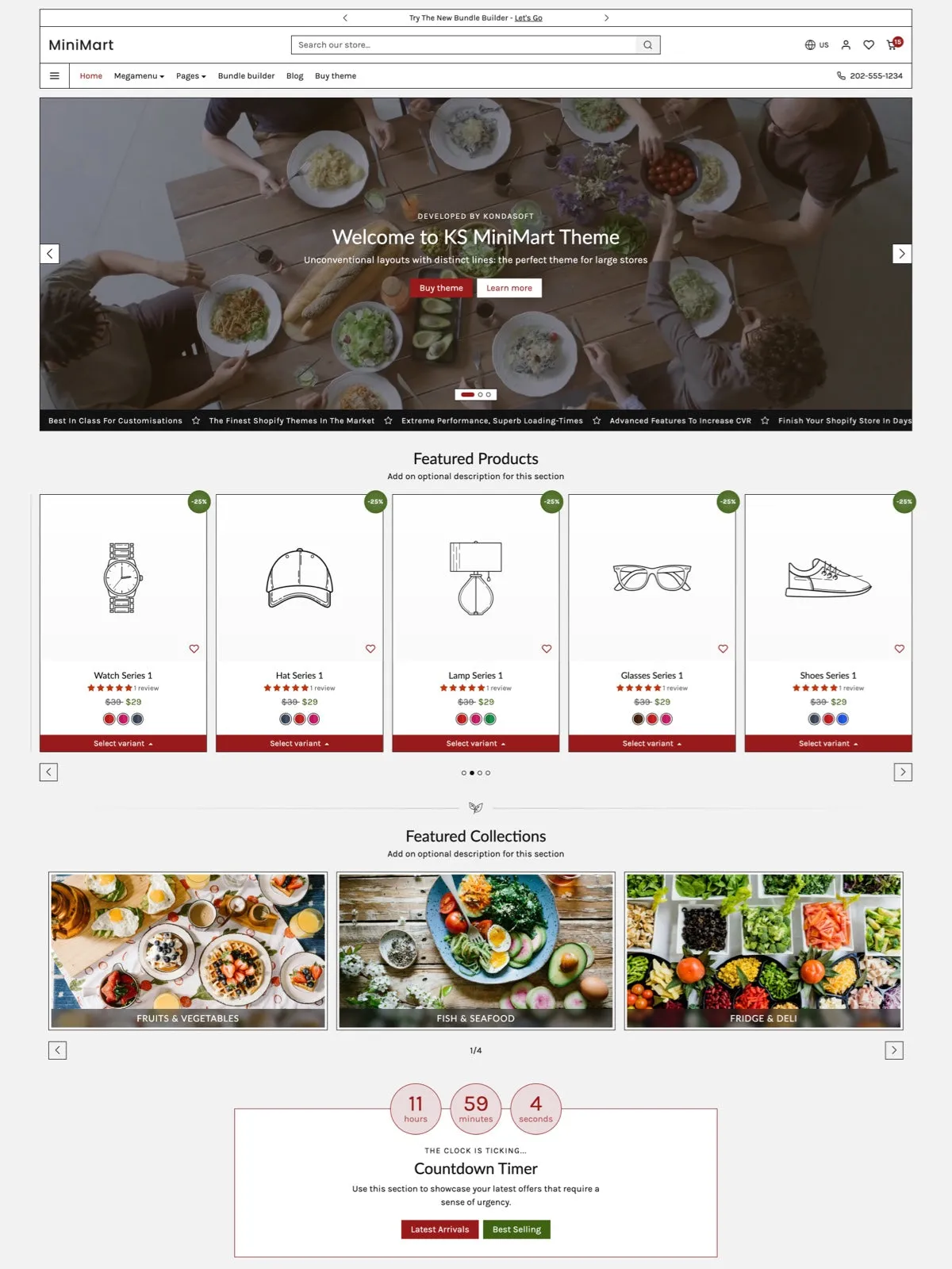 KS MiniMart theme preview