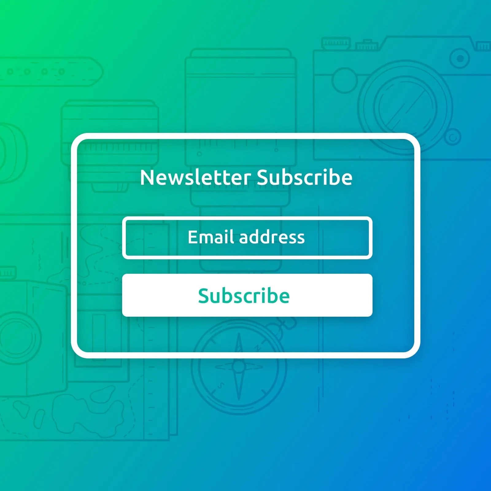 KS Newsletter Popup snippet preview