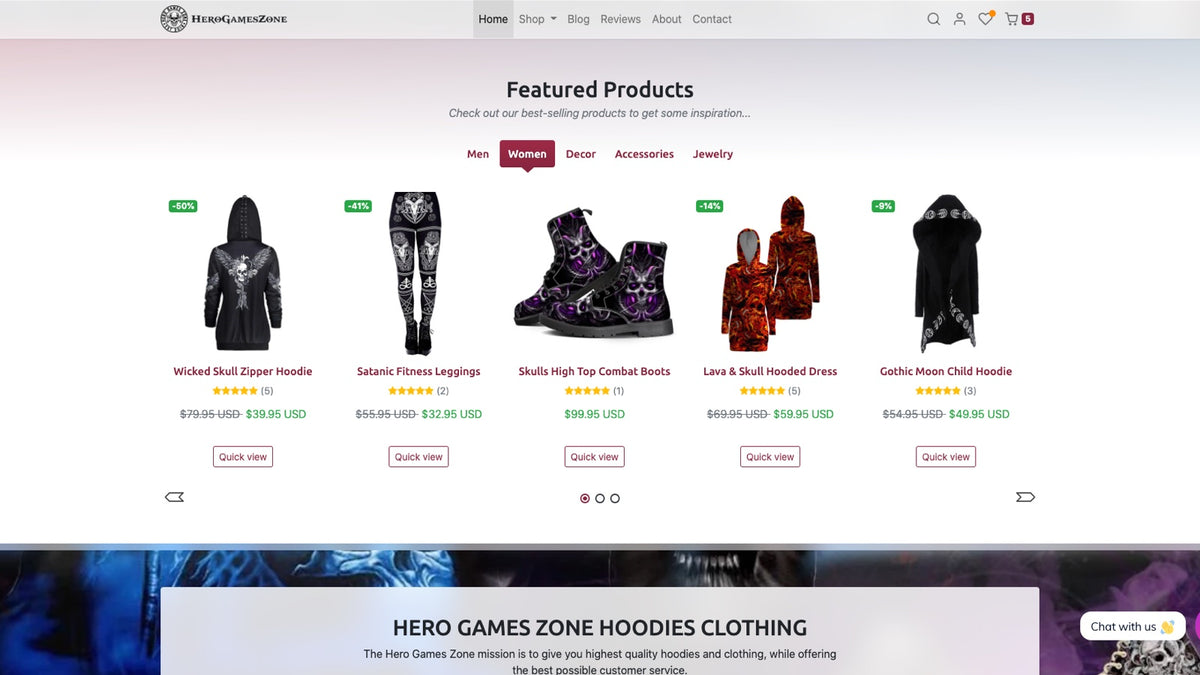 HeroGamesZone.com - Customer Showcase