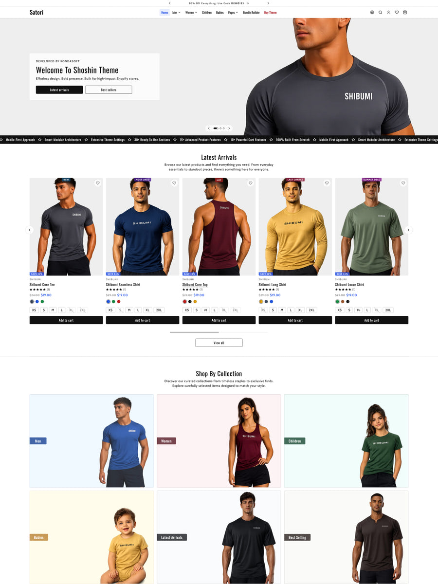 KS Satori Shopify theme screenshot