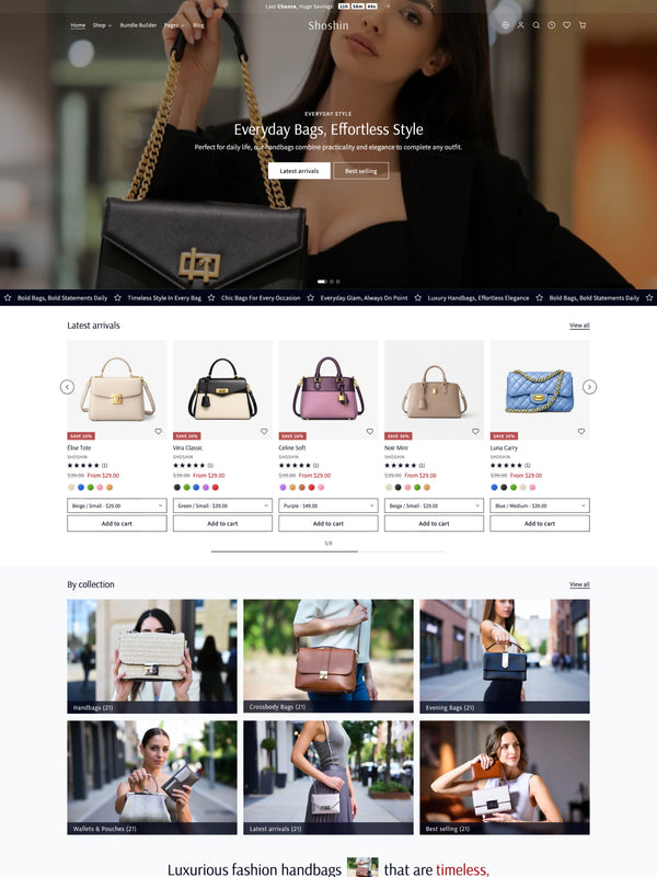 Shoshin Shopify Theme